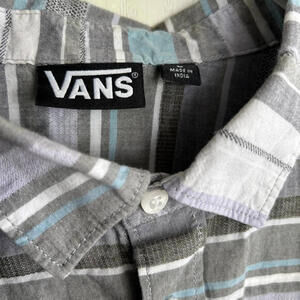 VANS Button‎ Shirt Mens L